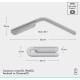 Миша Logitech Mobi Fold White (910-007631)