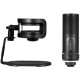 Микрофон Streamplify MIC PRO-192-RGB-ST Black (SPMC-MP3C327.11)