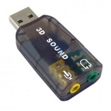 Зовнішня звукова карта Dynamode USB 6 5.1 3D RTL Dark Gray (USB-SOUNDCARD2.0)