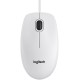 Миша Logitech B100 White (910-003360)