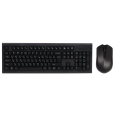 Комплект клавіатура+мишка A4tech 3000N Black
