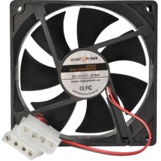 Вентилятор 120x120x25, 12V, (F12B з роз'ємом живлення MOLEX-4pin) LogicFox