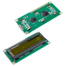 LCD 1602 з жовтим підсвічуванням