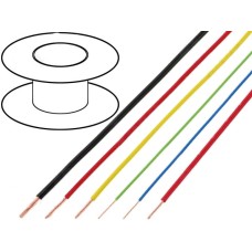 Провід монтажний 0,35мм.кв., помаранчевий, упаковка 5m (LGY0.35/5-OR) BQ Cable
