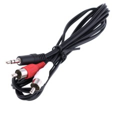 Кабель, вилка Jack 3,5 мм, вилка RCA x2, 1,5м (GT1-5283) Global Tone