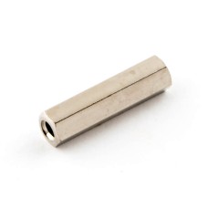 Стійка міжплатна TFF-M3X20/DR113 шестигранна з внутрішньою різьбою М3/М3х20мм латунна Dremec