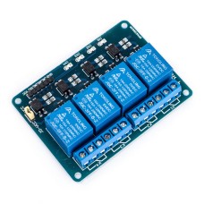 Модуль реле, 4 канали для Arduino, 5V