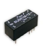DC/DC преобразователь 1W, MeanWell SUS01N-12