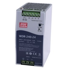 Блок живлення на DIN-рейку 240W 24V WDR-240-24 MeanWell