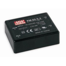 Блок живлення що вбудовується на плату 5W 15V PM-05-15 MeanWell