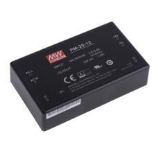 Блок живлення що вбудовується на плату 20W 12V PM-20-12 MeanWell