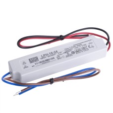 Блок живлення для світлодіодів 750mA, 24VDC, LPH-18-24 MeanWell