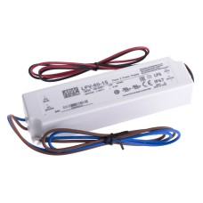 Блок живлення для світлодіодів 4A, 15VDC, LPV-60-15 MeanWell