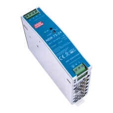 Блок живлення на DIN-рейку 75W 24V NDR-75-24 MeanWell