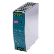 Блок живлення на DIN-рейку 120W 24V EDR-120-24 MeanWell