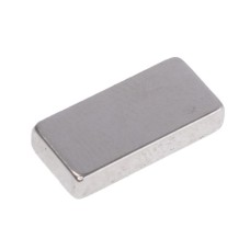 Магніт NdFeB, Блок 15 x 7 x 3 mm (N50), Ni + Cu + Ni (нікель) HHII