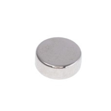 Магніт NdFeB, диск/циліндр D10 x 4 mm (N38), Ni + Cu + Ni (нікель) HHII