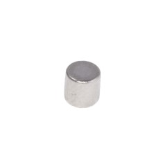 Магніт NdFeB, диск/циліндр D3 x 3 mm (N38), Ni + Cu + Ni (нікель) HHII