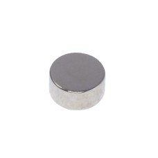 Магніт NdFeB, диск/циліндр D8 x 4 mm (N38), Ni + Cu + Ni (нікель) HHII