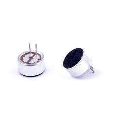 Мікрофон Ø9,7x5,2мм; 2,2кОм, 0,8мА; живлення 1,5÷10В, SNR 60дБ (LD-MC-0905P) Loudity