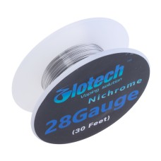 Ніхромовий провід 28 AWG (d = 0,32mm) 30 feet Cr20Ni80