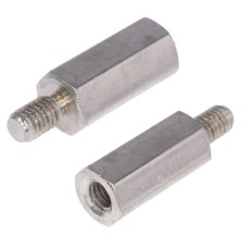 Стійка міжплатна TFM-M3X12/DR214 шестигранна з внутрішньою/зовнішньою різьбою М3/М3х12мм металева DREMEC
