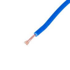 Провід багатожильний 0,12mm² (7xD0,15mm, мідь) синій, PVC (AVR0.12-7/0.15-CU-L) KLS