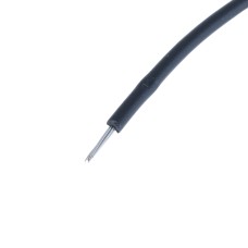 Провід багатожильний 0,12mm² (7xD0,15mm, лужена мідь) чорний, PVC (AVR0.12-7/0.15-TCU-B) KLS