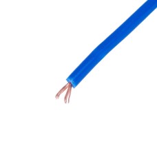 Провід багатожильний 0,14mm² (8xD0,15mm, мідь) синій, PVC (AVR0.14-8/0.15-CU-L) KLS