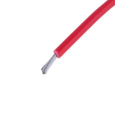 Провід багатожильний 1mm² (32xD0,20mm, лужена мідь) червоний, PVC (RV1-32/0.20-TCU-R) KLS