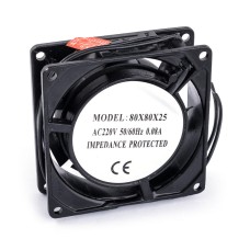 Вентилятор 80x80x25, 220V Global Tone
