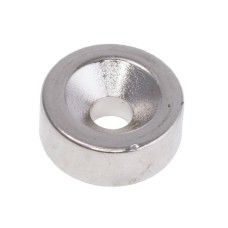 Магніт NdFeB, Шайба під потай D12 x d7.5/3.5 х 5mm (N38) Ni + Cu + Ni