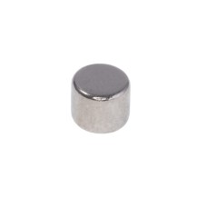 Магніт NdFeB, диск/циліндр D6 x 5 mm (N38), Ni + Cu + Ni (нікель) Ningbo