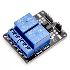 Модуль реле, 2 канали для Arduino, 5V