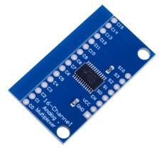 Модуль-мультиплексор на 16 каналів (16 ch analog multiplexer HC4067)