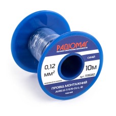 Провід монтажний AVR0.12-7/0.15-CU-L-10 на котушці РАДІОМАГ