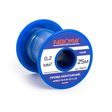 Провід монтажний AVR0.2-12/0.15-CU-L-25 на котушці РАДІОМАГ