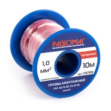 Провід монтажний RV1-32/0.20-CU-R-10 на котушці РАДІОМАГ