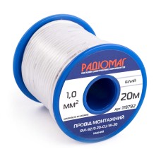 Провід монтажний RV1-32/0.20-CU-W-20 на котушці РАДІОМАГ