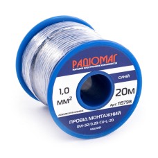 Провід монтажний RV1-32/0.20-CU-L-20 на котушці РАДІОМАГ