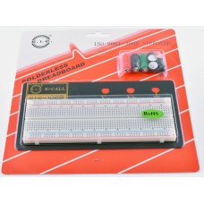 EIC-102B (макетна плата 830 контактів на підкладці з 3 клемами) E-CALL