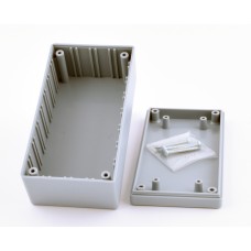 0021-002-105 (E-CALL, корпус, сірий, ABS, 115х60х44мм)
