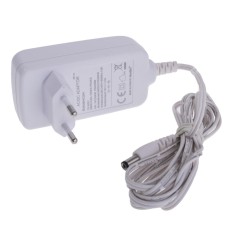 Блок живлення з вилкою 24W 12V білий, роз'єм прямий:2.5x5.5мм, KSAP0201200200HEC (NBSE24120200HE) Sagemcom