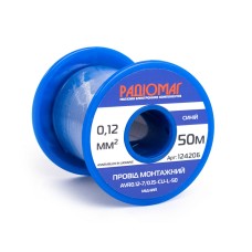 Провід монтажний AVR0.12-7/0.15-CU-L-50 на котушці РАДІОМАГ