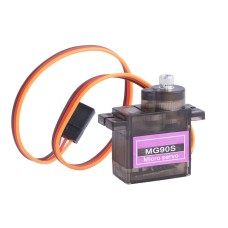 Серводвигун з металевим редуктором TowerPro MG90S/180град