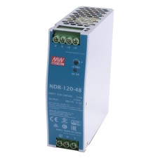 Блок живлення на DIN-рейку 120W 48V NDR-129-48 MeanWell