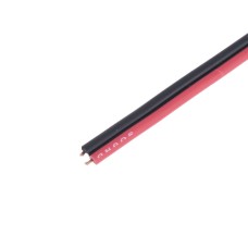 Провід аудіо 2x14х0,12мм2 (мідь) чорний + червоний, PVC SoundStar