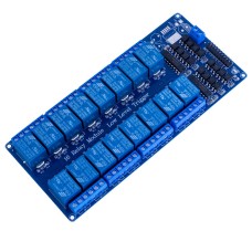 Модуль реле, 16 каналів для Arduino, 5VDC