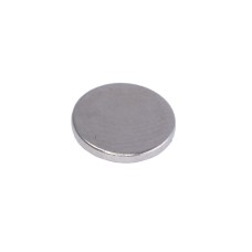 Магніт NdFeB, диск/циліндр D8 x 1 mm (N38), Ni + Cu + Ni HHII