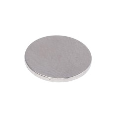 Магніт NdFeB, диск/циліндр D12 x 1 mm (N38), Ni + Cu + Ni HHII